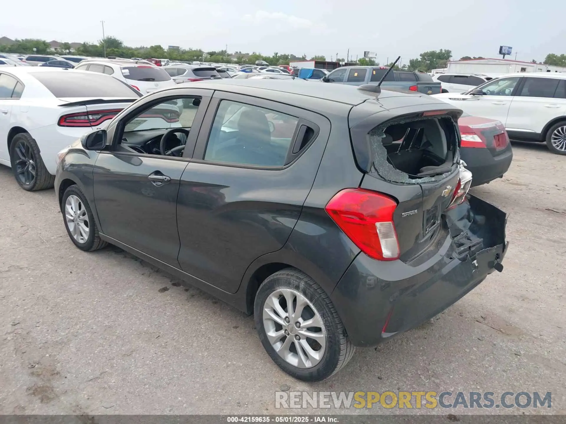3 Фотография поврежденного автомобиля KL8CD6SA1MC216575 CHEVROLET SPARK 2021