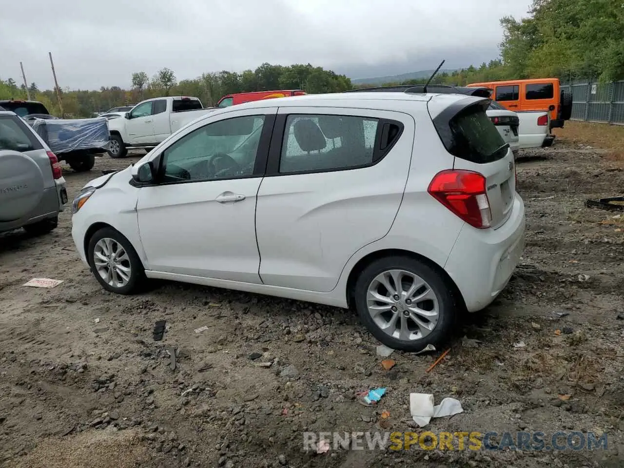2 Photograph of a damaged car KL8CD6SA1MC216642 CHEVROLET SPARK 2021