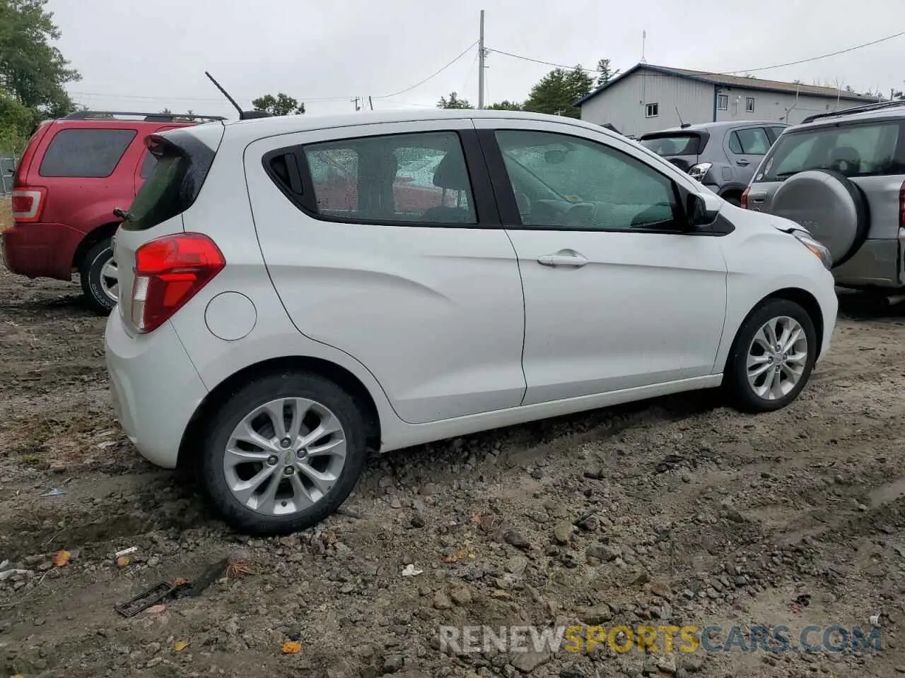 3 Photograph of a damaged car KL8CD6SA1MC216642 CHEVROLET SPARK 2021