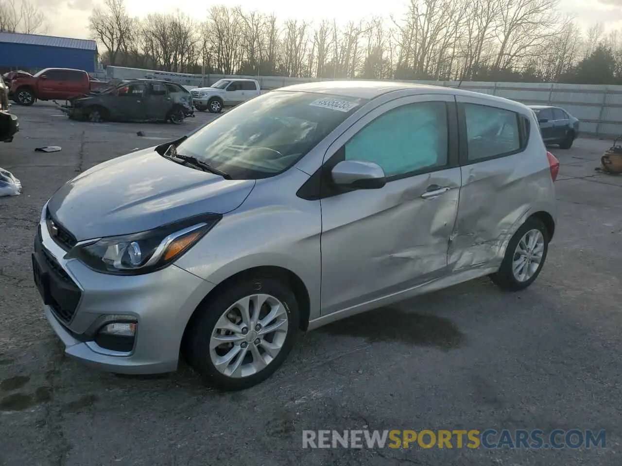 1 Фотография поврежденного автомобиля KL8CD6SA1MC722648 CHEVROLET SPARK 2021