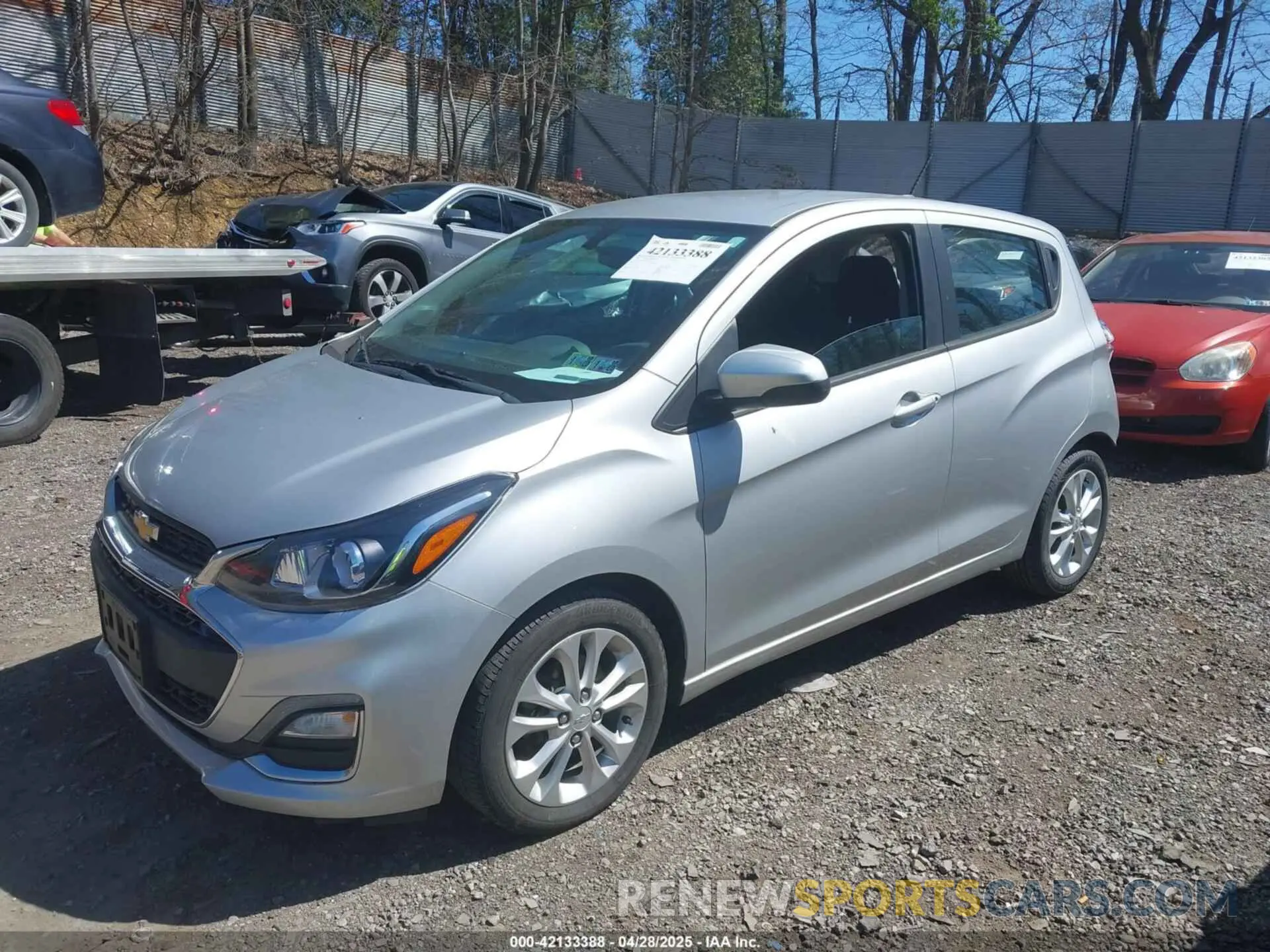 2 Фотография поврежденного автомобиля KL8CD6SA1MC726277 CHEVROLET SPARK 2021