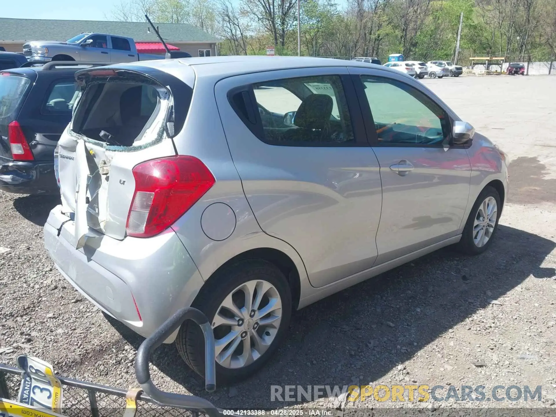 4 Фотография поврежденного автомобиля KL8CD6SA1MC726277 CHEVROLET SPARK 2021