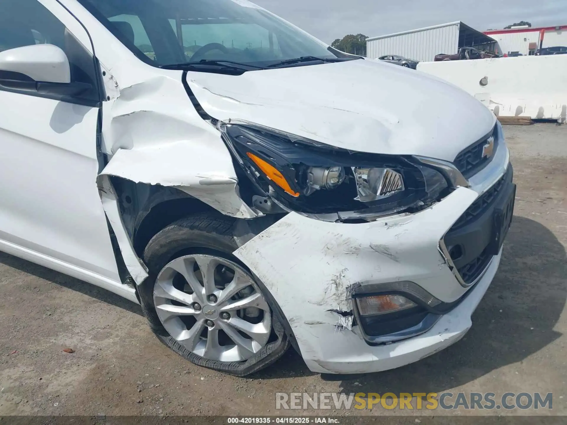 6 Фотография поврежденного автомобиля KL8CD6SA1MC726943 CHEVROLET SPARK 2021