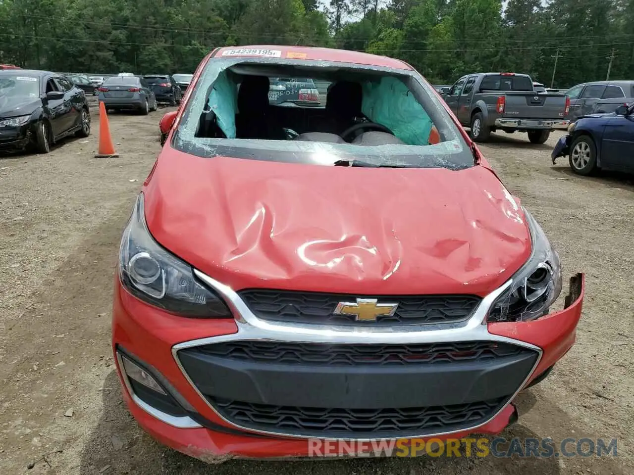 5 Photograph of a damaged car KL8CD6SA1MC747985 CHEVROLET SPARK 2021