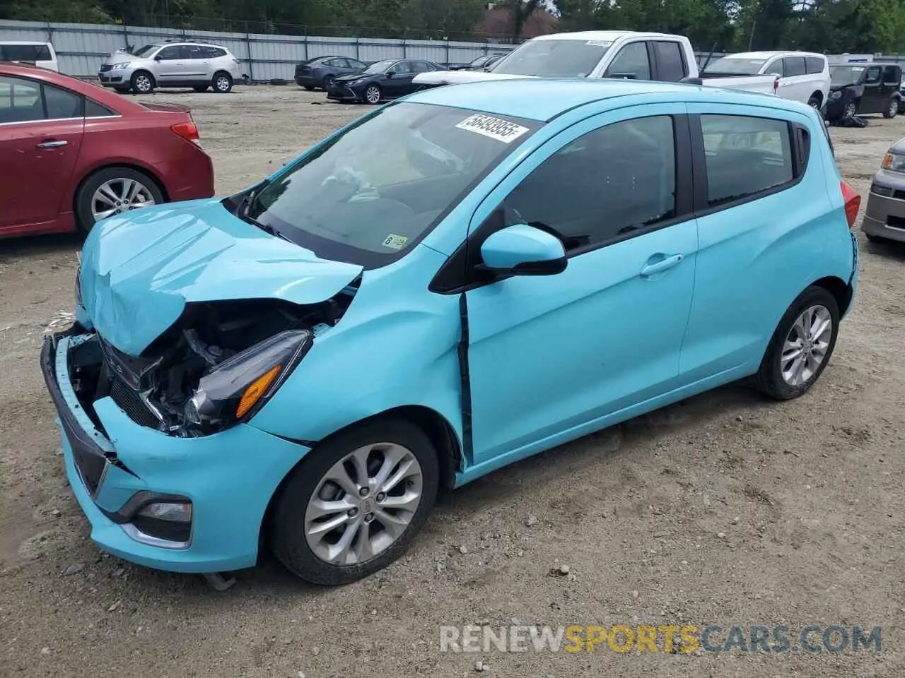 1 Фотография поврежденного автомобиля KL8CD6SA2MC719676 CHEVROLET SPARK 2021
