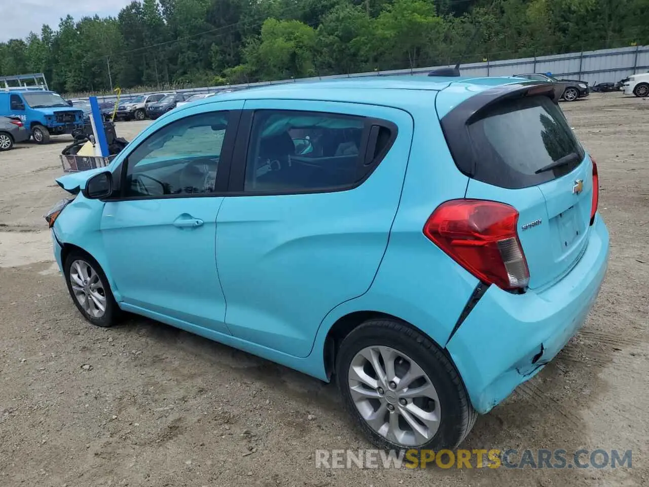2 Фотография поврежденного автомобиля KL8CD6SA2MC719676 CHEVROLET SPARK 2021