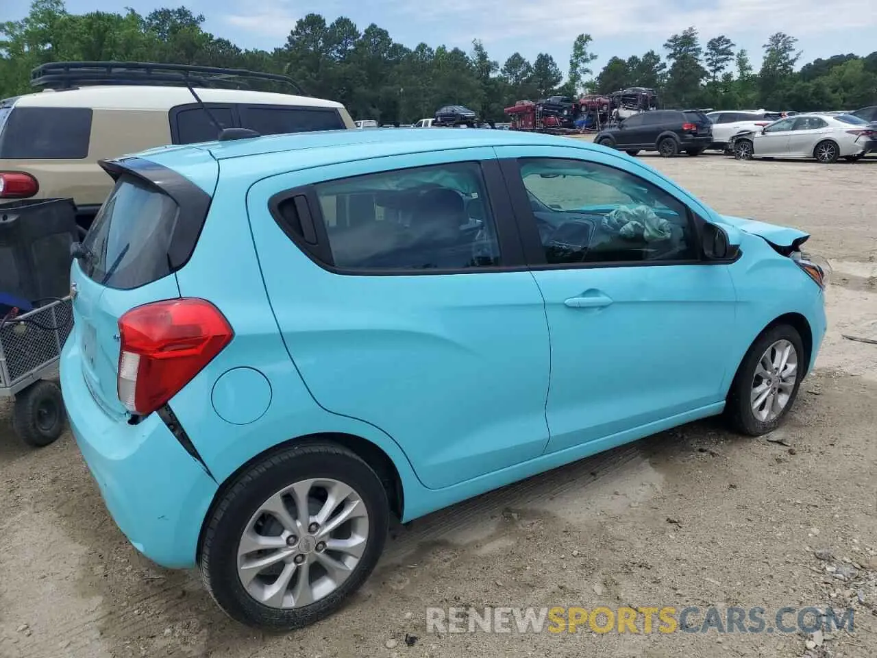 3 Фотография поврежденного автомобиля KL8CD6SA2MC719676 CHEVROLET SPARK 2021