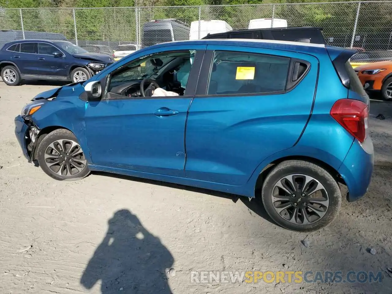 2 Photograph of a damaged car KL8CD6SA2MC724649 CHEVROLET SPARK 2021