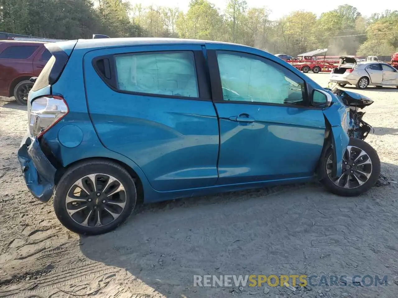 3 Photograph of a damaged car KL8CD6SA2MC724649 CHEVROLET SPARK 2021