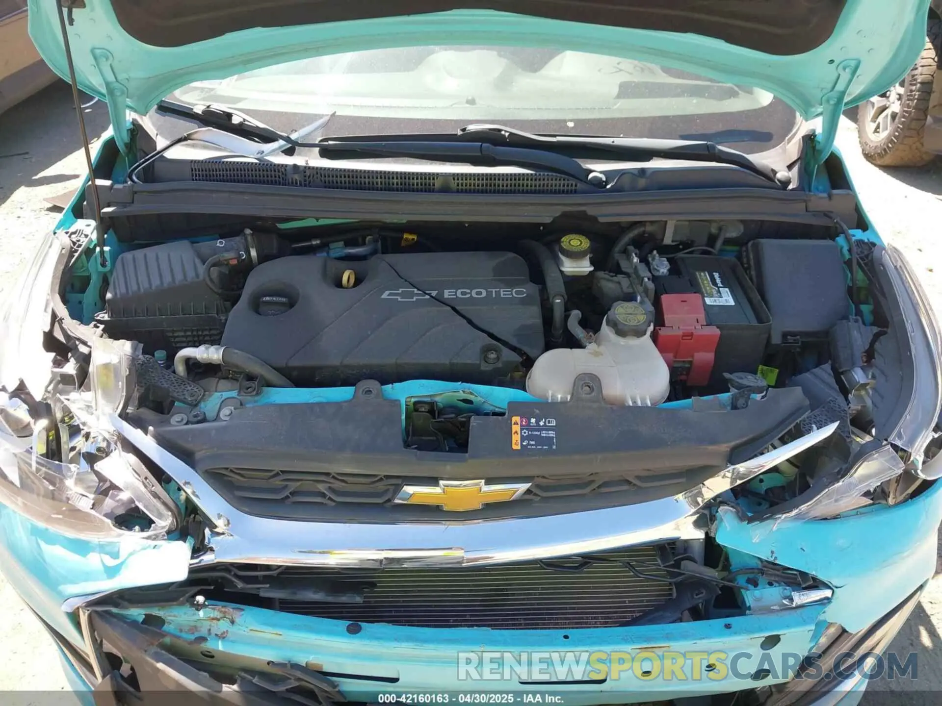 10 Фотография поврежденного автомобиля KL8CD6SA2MC725624 CHEVROLET SPARK 2021