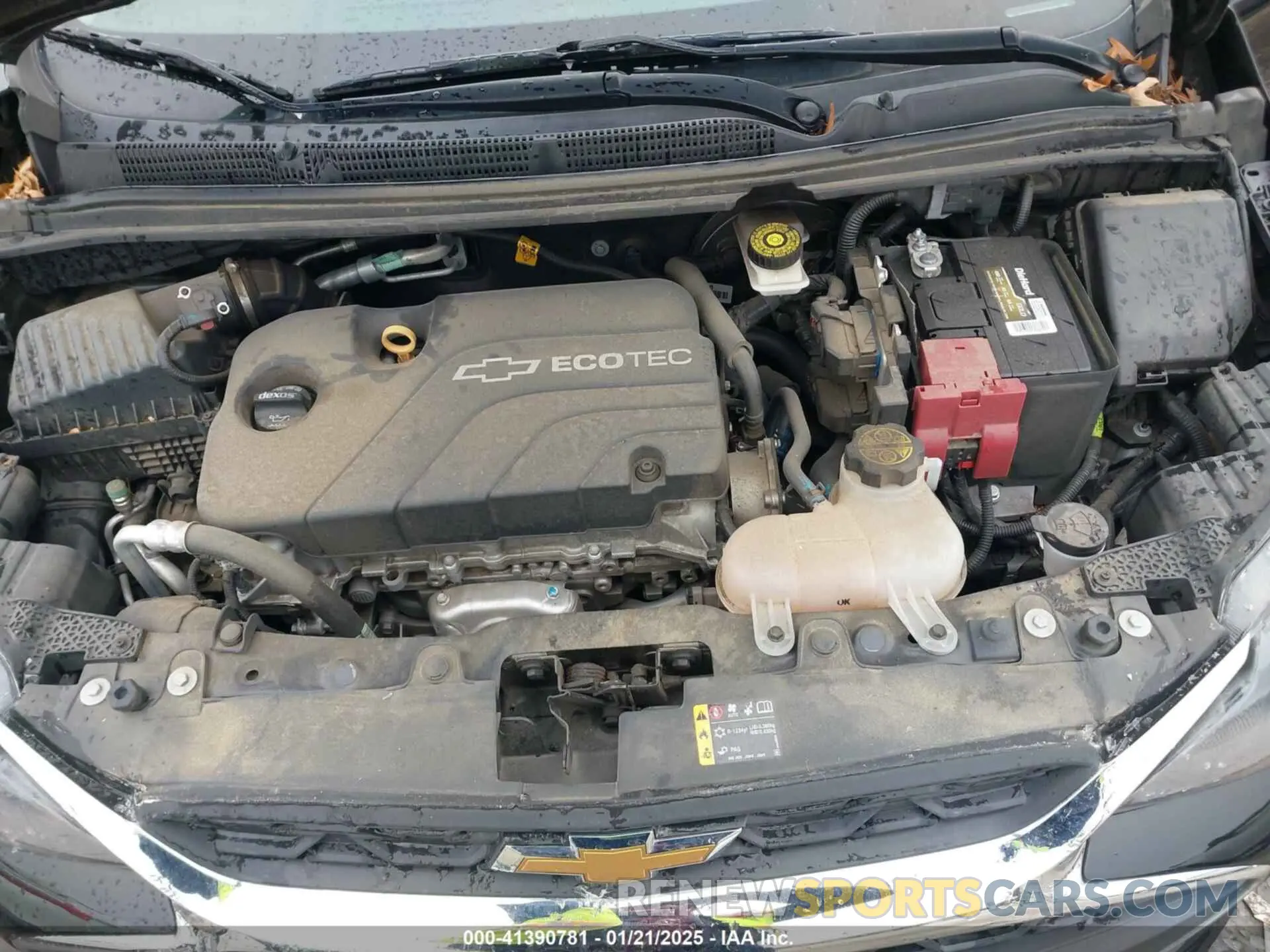 10 Фотография поврежденного автомобиля KL8CD6SA3MC225312 CHEVROLET SPARK 2021