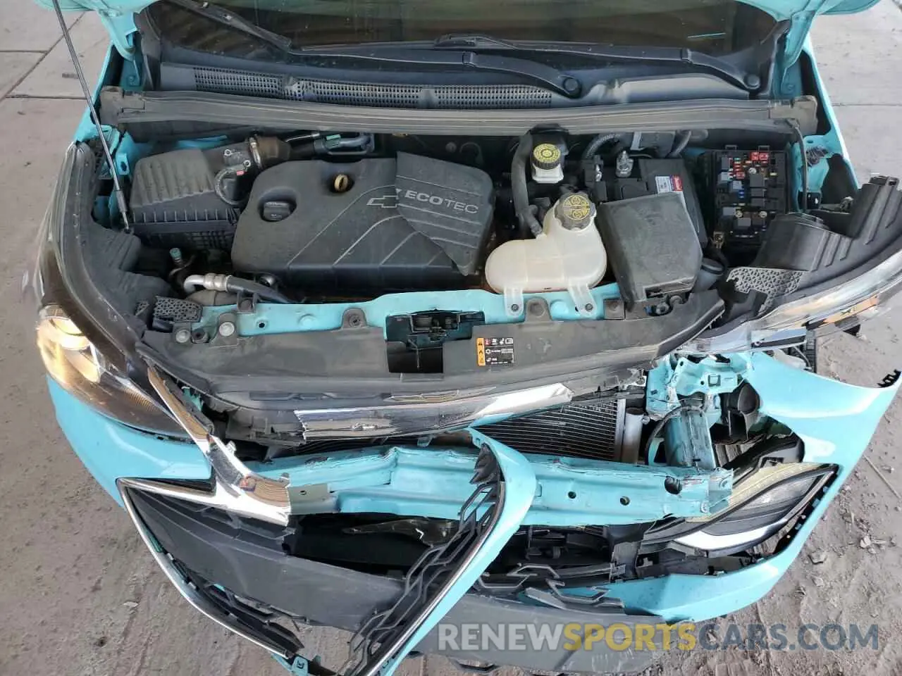 11 Photograph of a damaged car KL8CD6SA3MC707598 CHEVROLET SPARK 2021