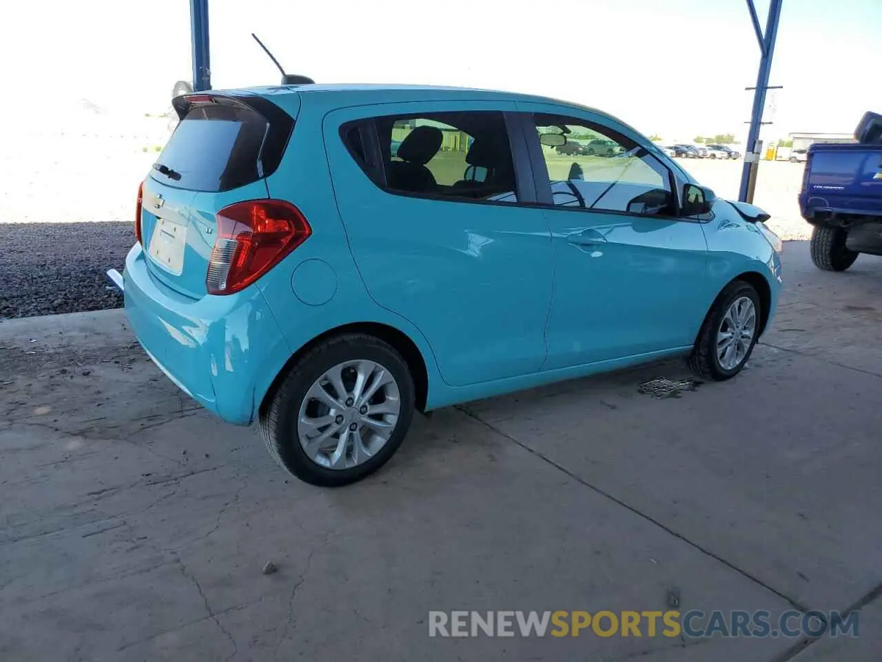 3 Photograph of a damaged car KL8CD6SA3MC707598 CHEVROLET SPARK 2021