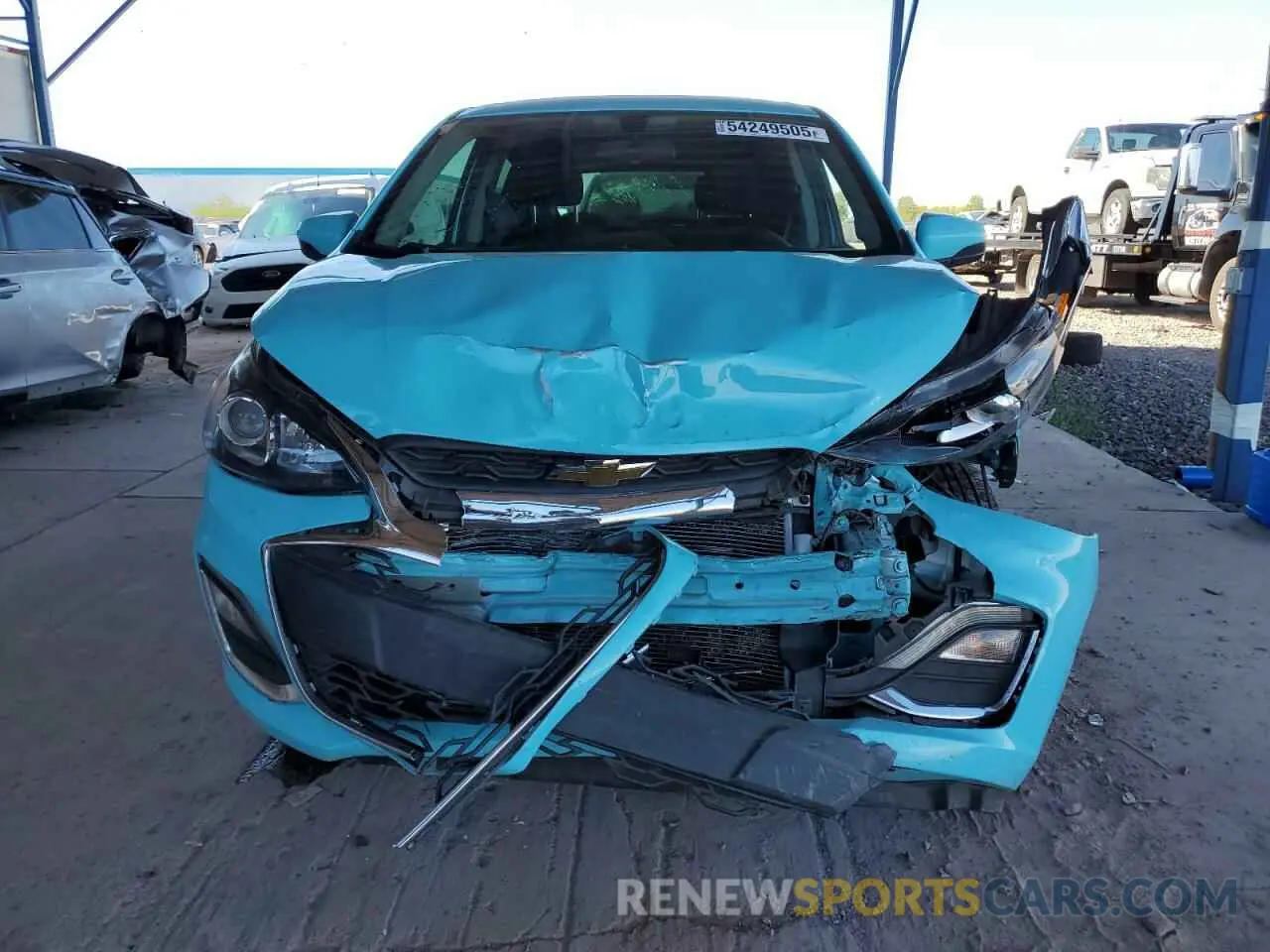 5 Photograph of a damaged car KL8CD6SA3MC707598 CHEVROLET SPARK 2021
