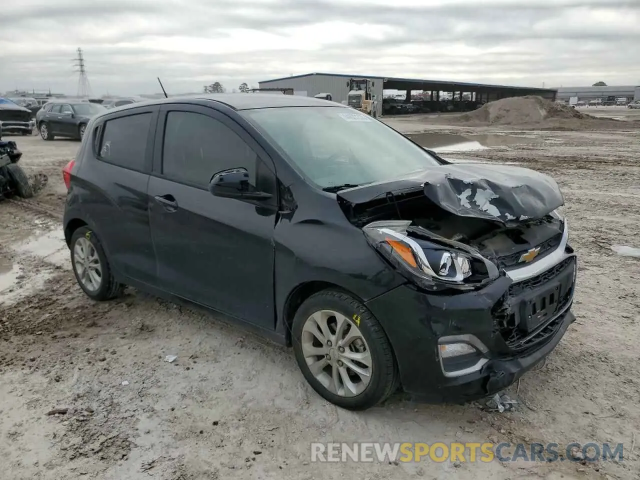 4 Фотография поврежденного автомобиля KL8CD6SA3MC710095 CHEVROLET SPARK 2021