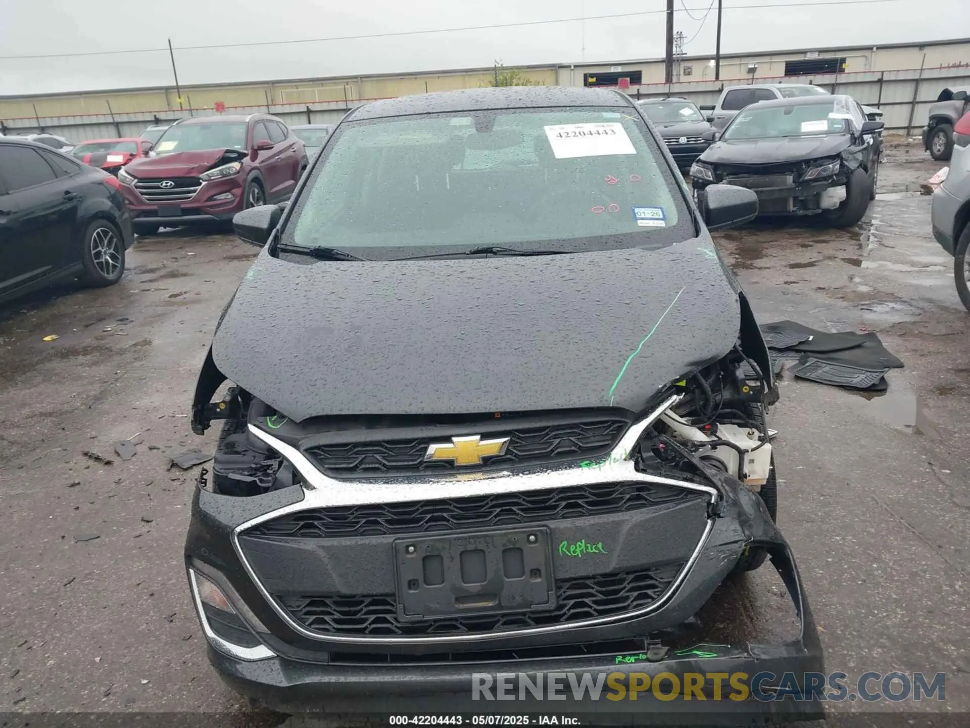 13 Photograph of a damaged car KL8CD6SA3MC722456 CHEVROLET SPARK 2021
