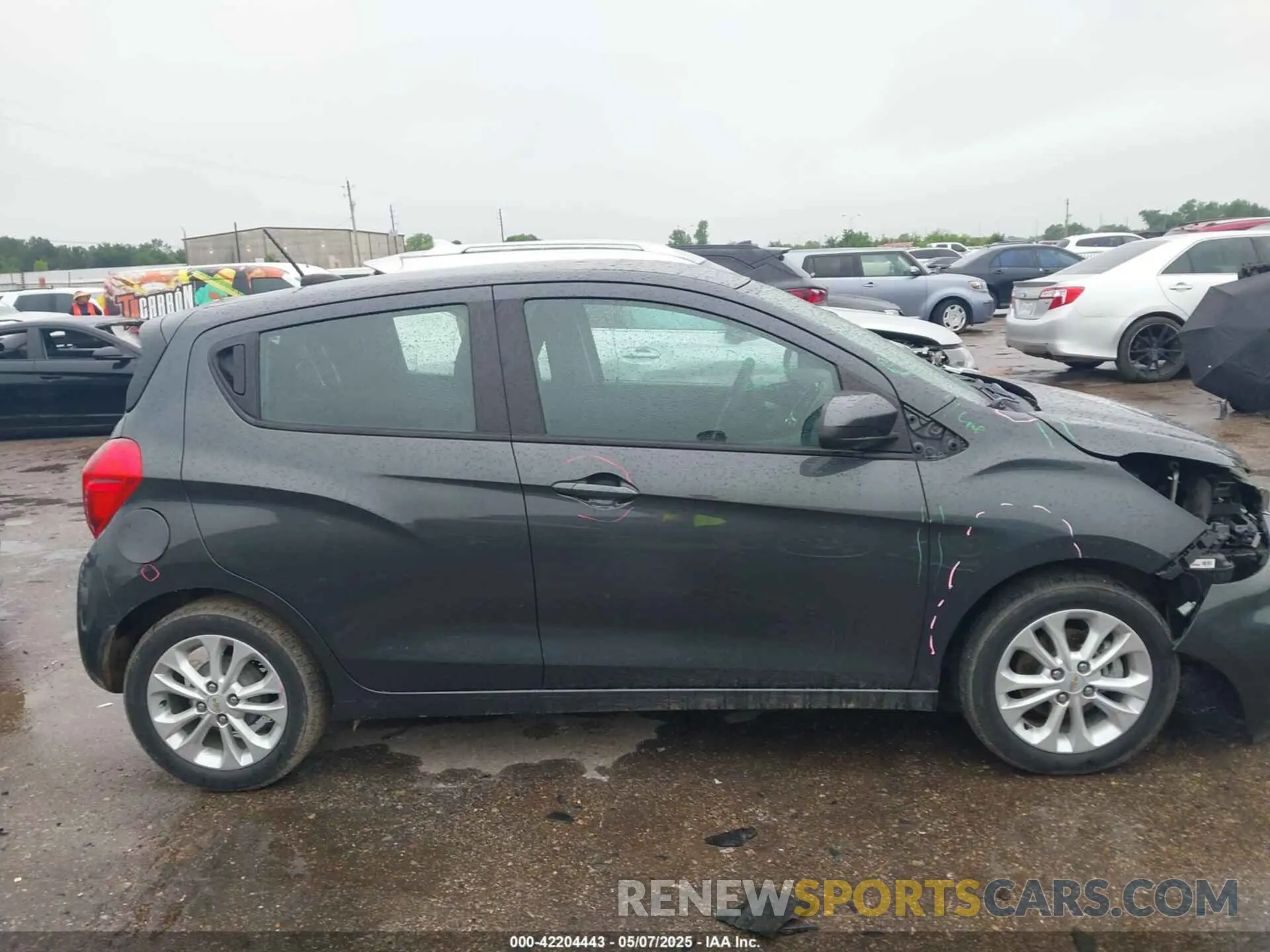 14 Photograph of a damaged car KL8CD6SA3MC722456 CHEVROLET SPARK 2021