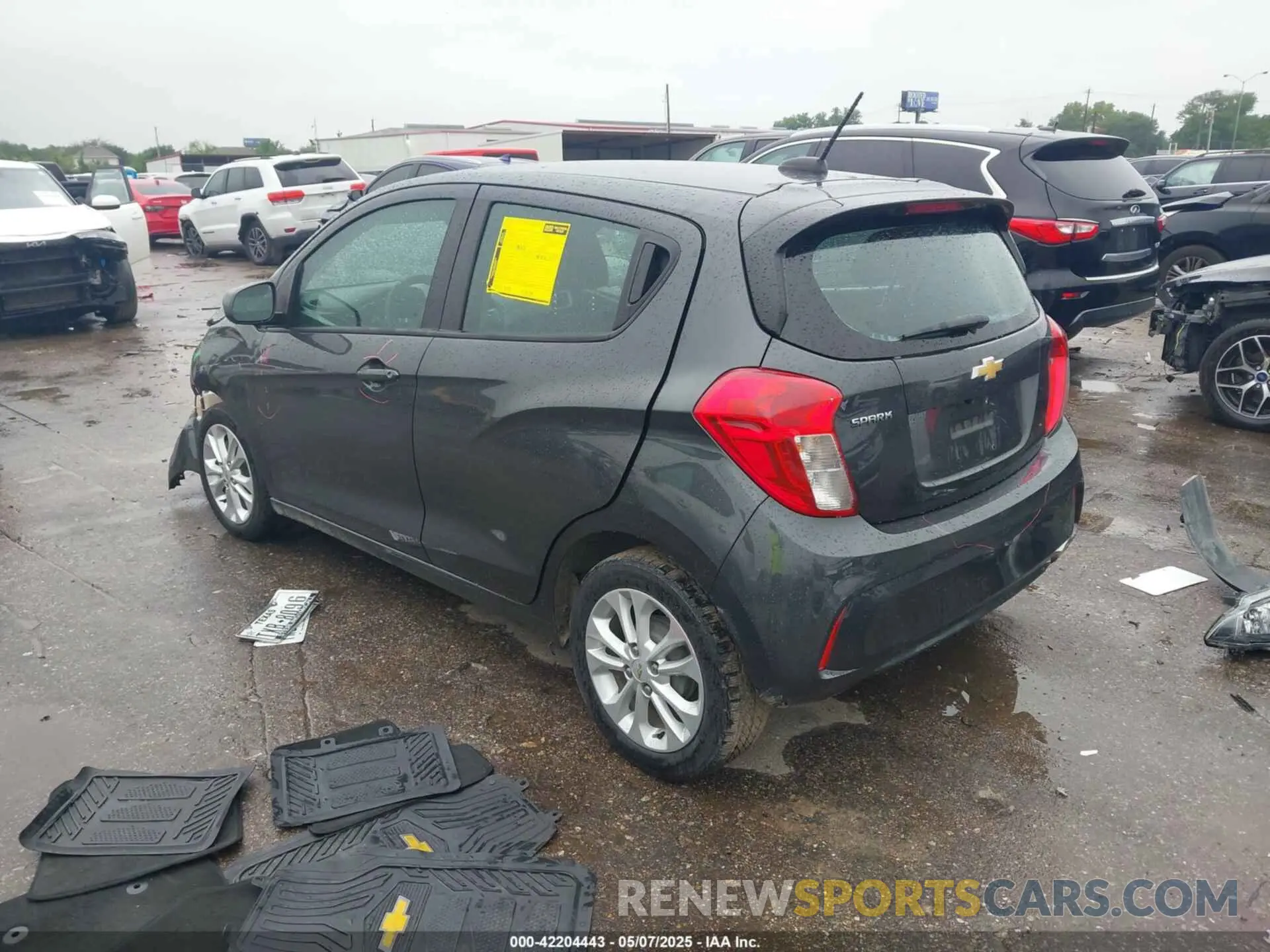 3 Photograph of a damaged car KL8CD6SA3MC722456 CHEVROLET SPARK 2021