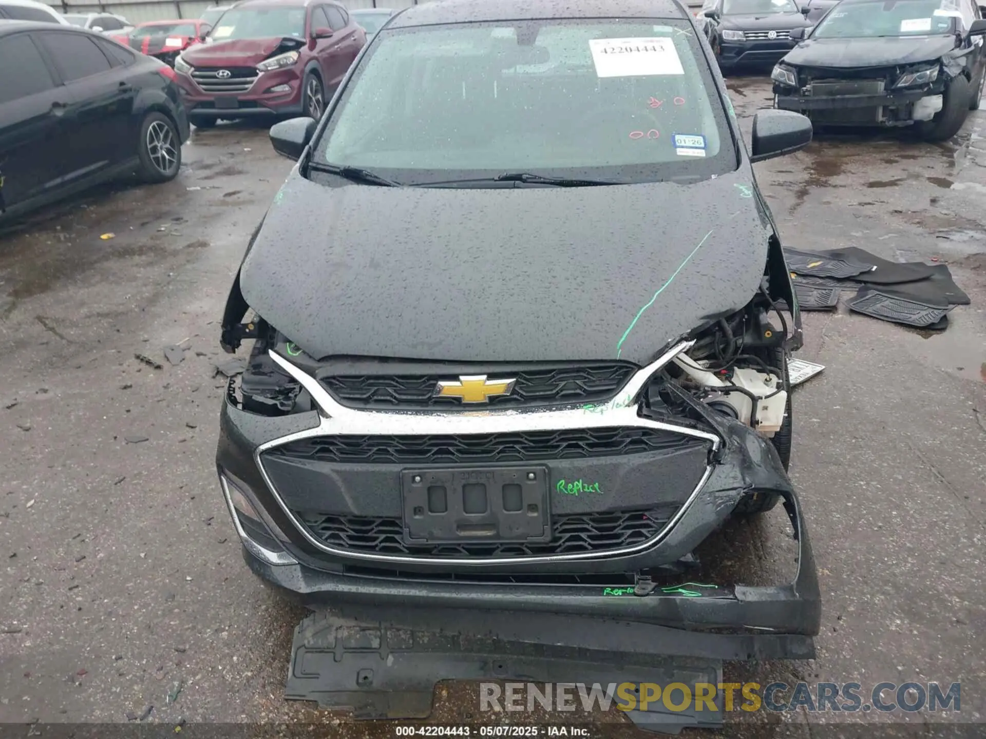 6 Photograph of a damaged car KL8CD6SA3MC722456 CHEVROLET SPARK 2021