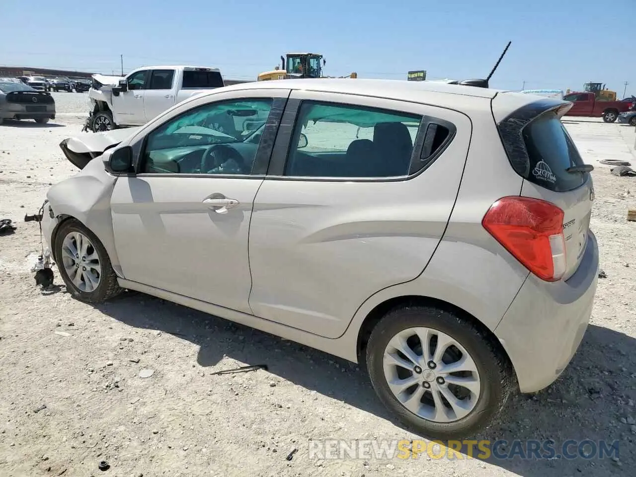 2 Photograph of a damaged car KL8CD6SA3MC744246 CHEVROLET SPARK 2021
