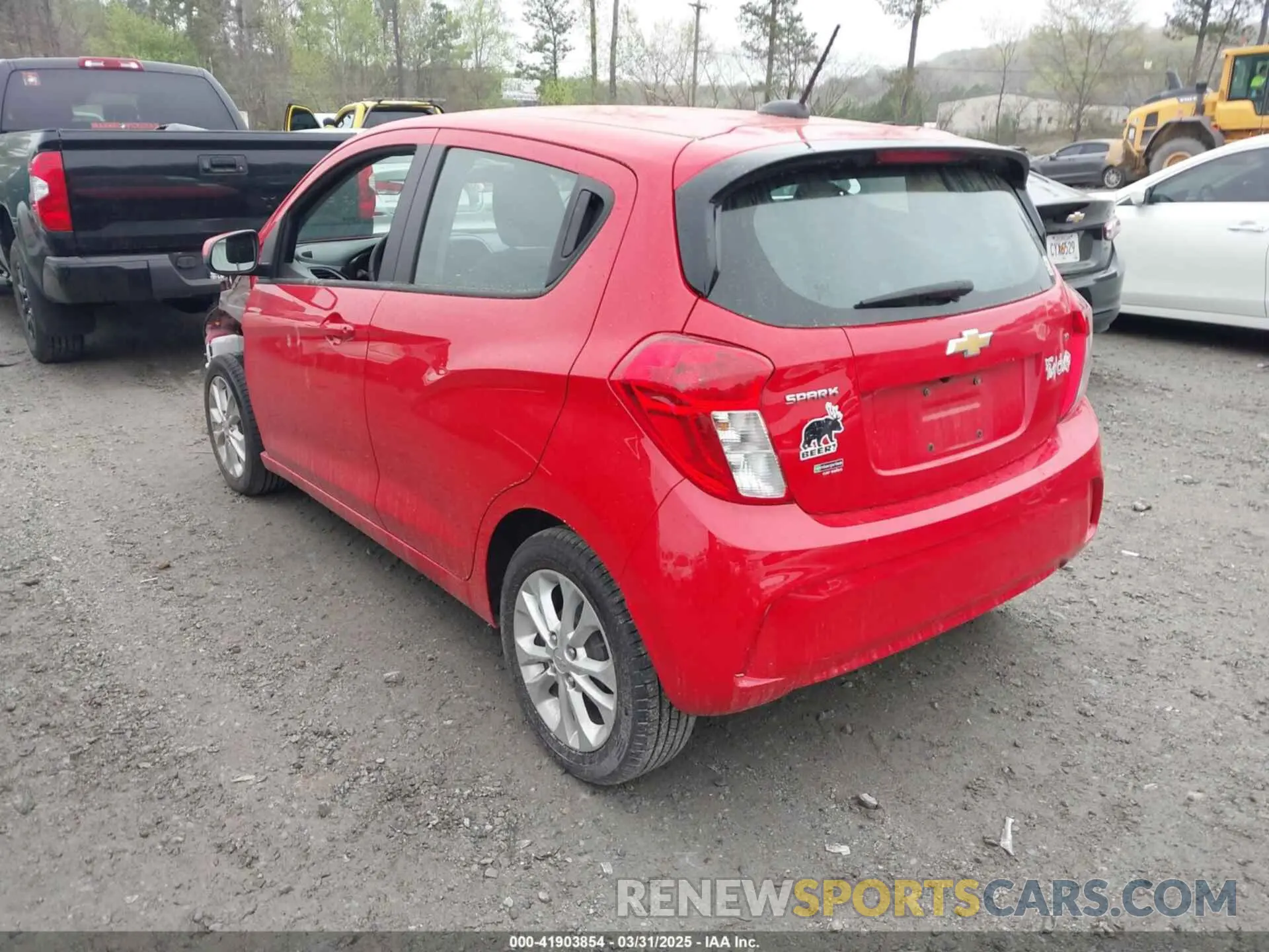 3 Photograph of a damaged car KL8CD6SA3MC747891 CHEVROLET SPARK 2021
