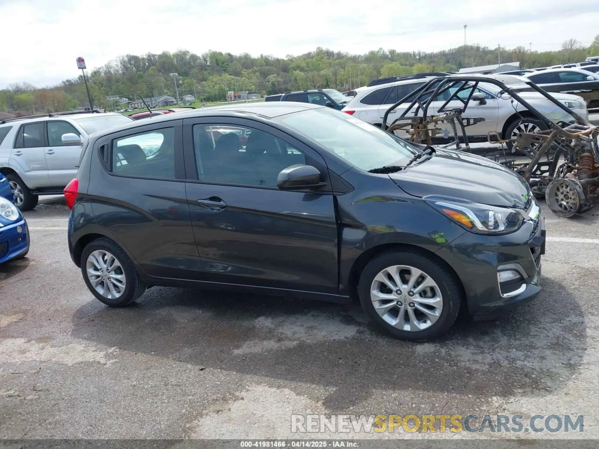 13 Photograph of a damaged car KL8CD6SA4MC216537 CHEVROLET SPARK 2021