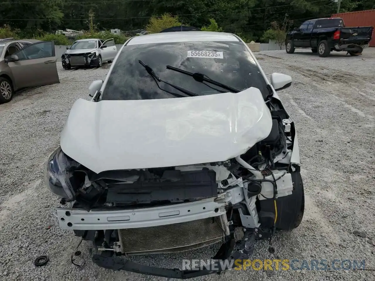 5 Photograph of a damaged car KL8CD6SA4MC223360 CHEVROLET SPARK 2021