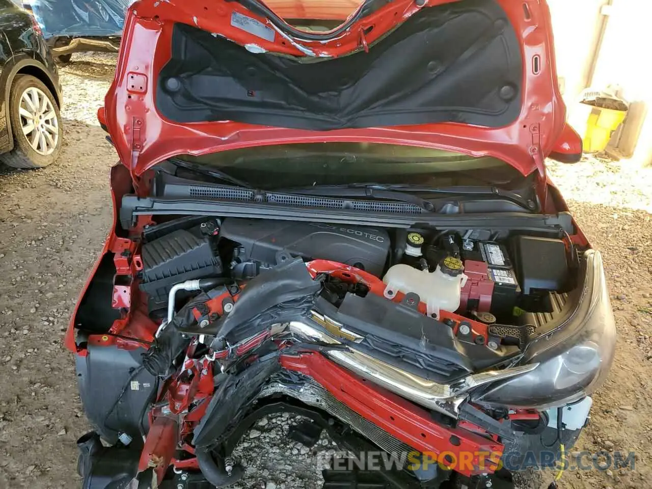 11 Photograph of a damaged car KL8CD6SA4MC746913 CHEVROLET SPARK 2021