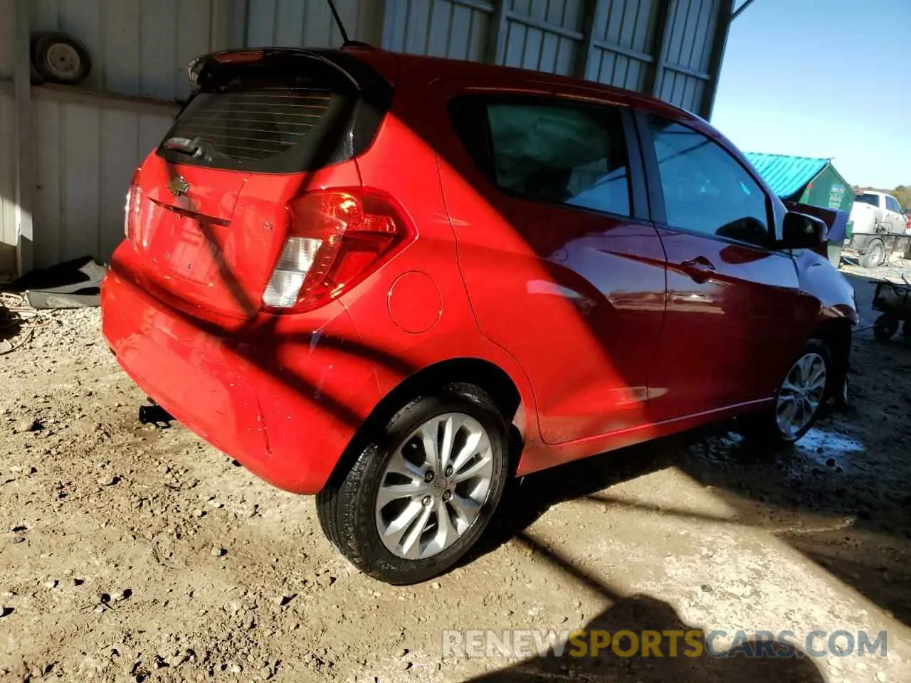 3 Photograph of a damaged car KL8CD6SA4MC746913 CHEVROLET SPARK 2021