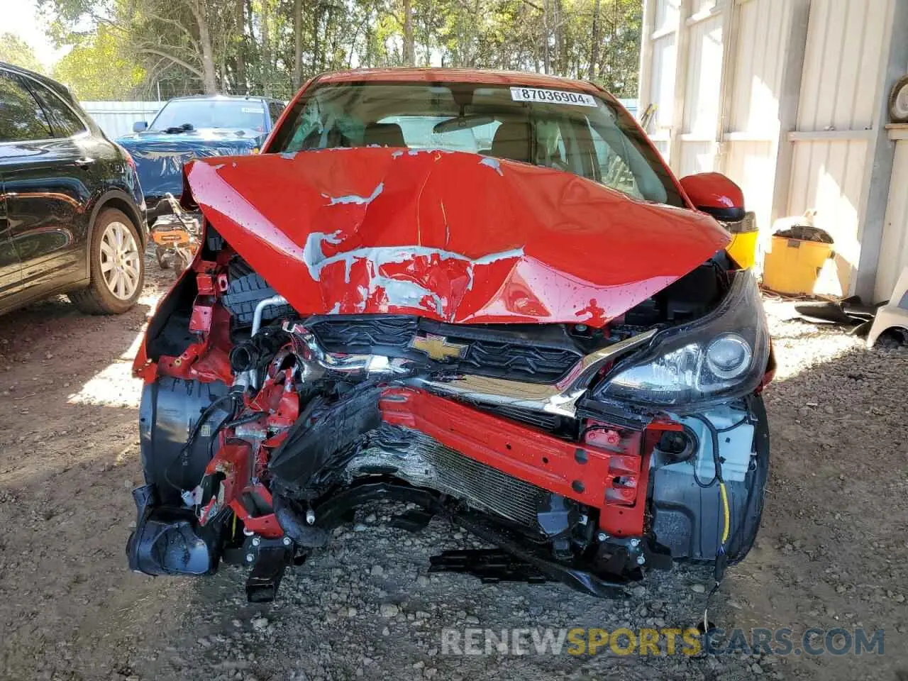 5 Photograph of a damaged car KL8CD6SA4MC746913 CHEVROLET SPARK 2021