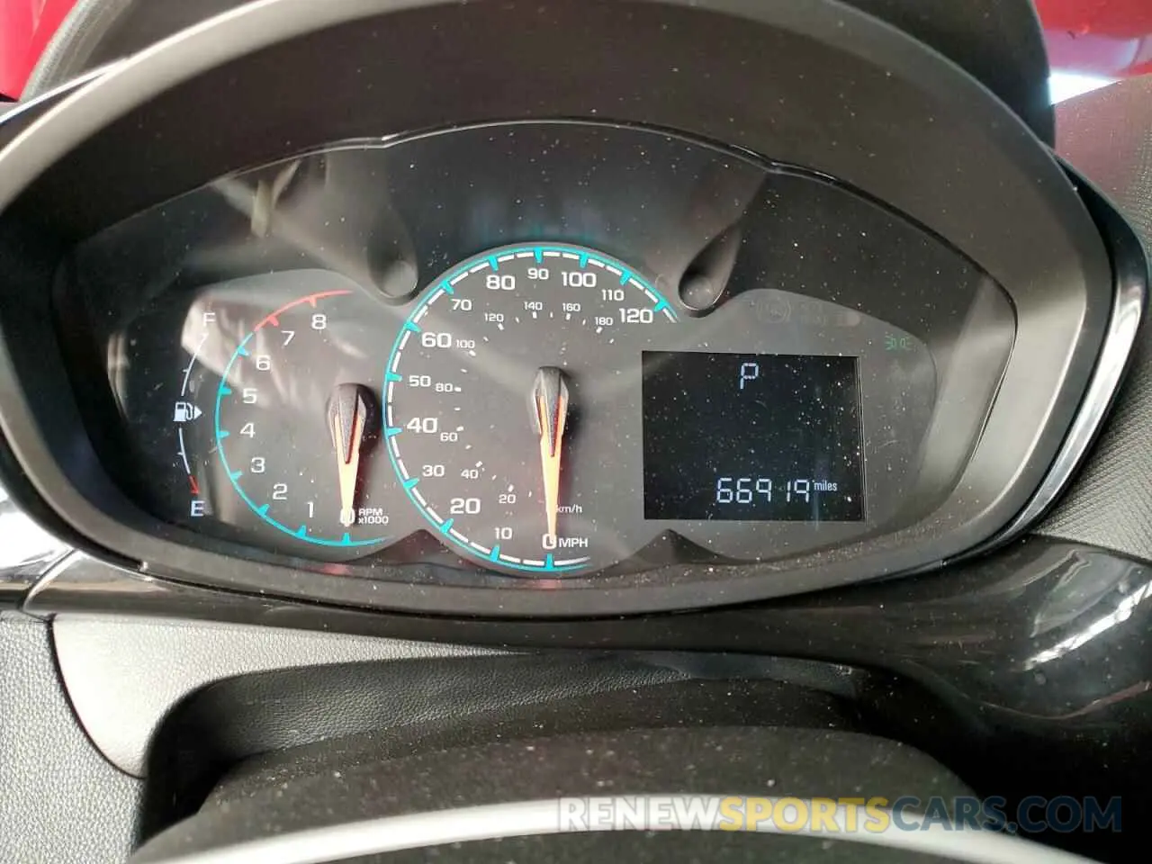 9 Photograph of a damaged car KL8CD6SA4MC746913 CHEVROLET SPARK 2021