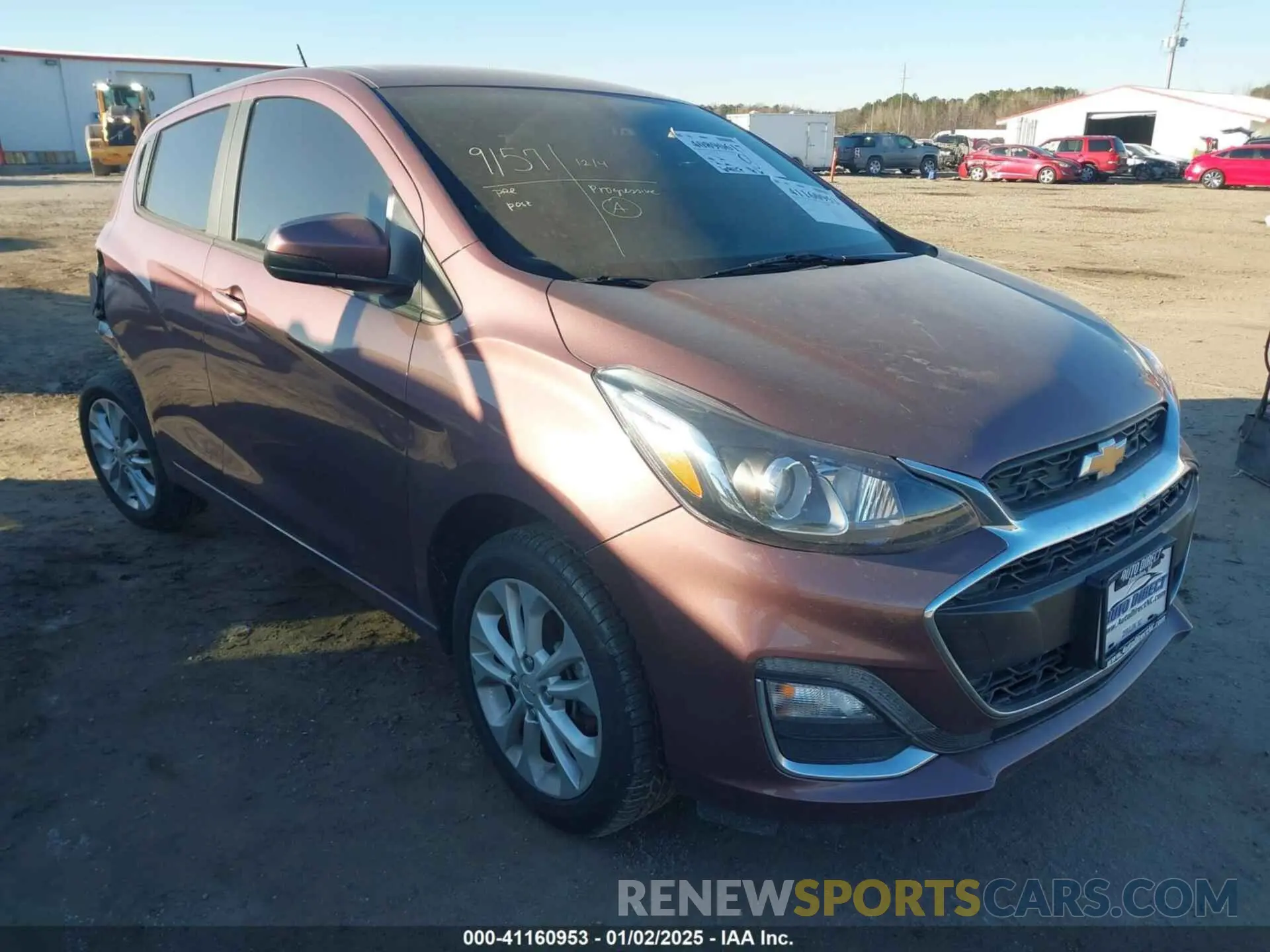 1 Photograph of a damaged car KL8CD6SA5MC730302 CHEVROLET SPARK 2021
