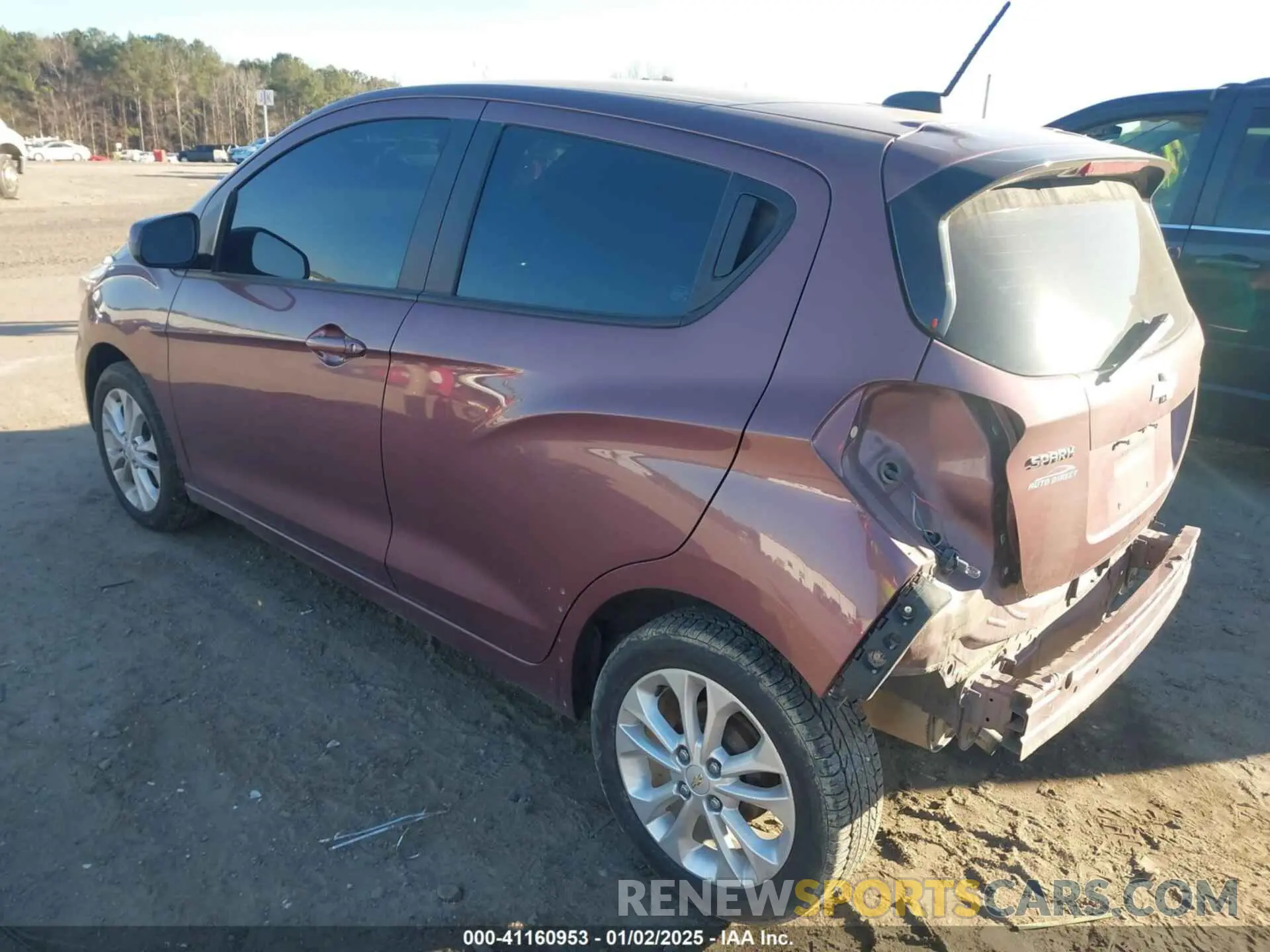 3 Photograph of a damaged car KL8CD6SA5MC730302 CHEVROLET SPARK 2021