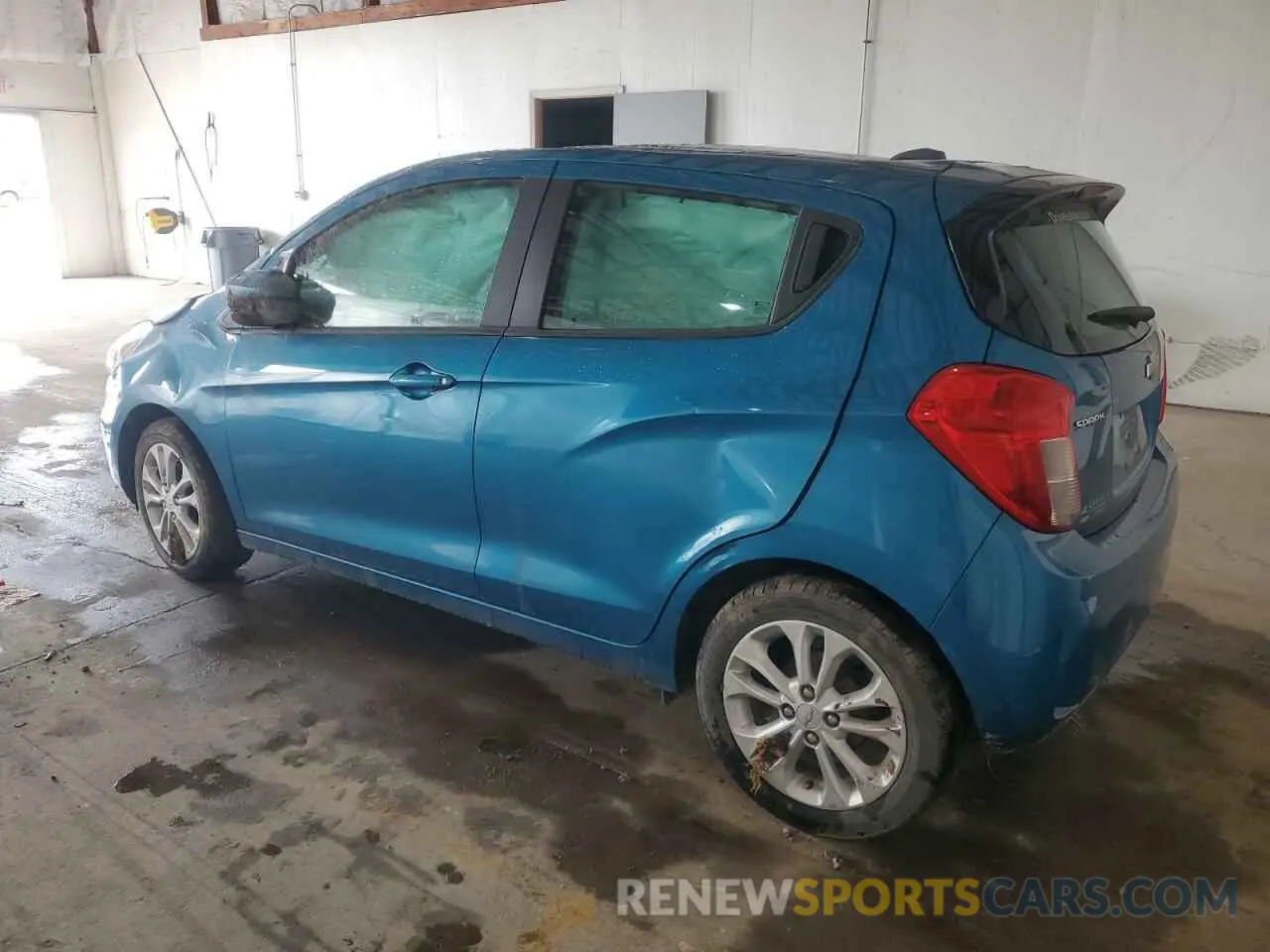 2 Photograph of a damaged car KL8CD6SA5MC742224 CHEVROLET SPARK 2021