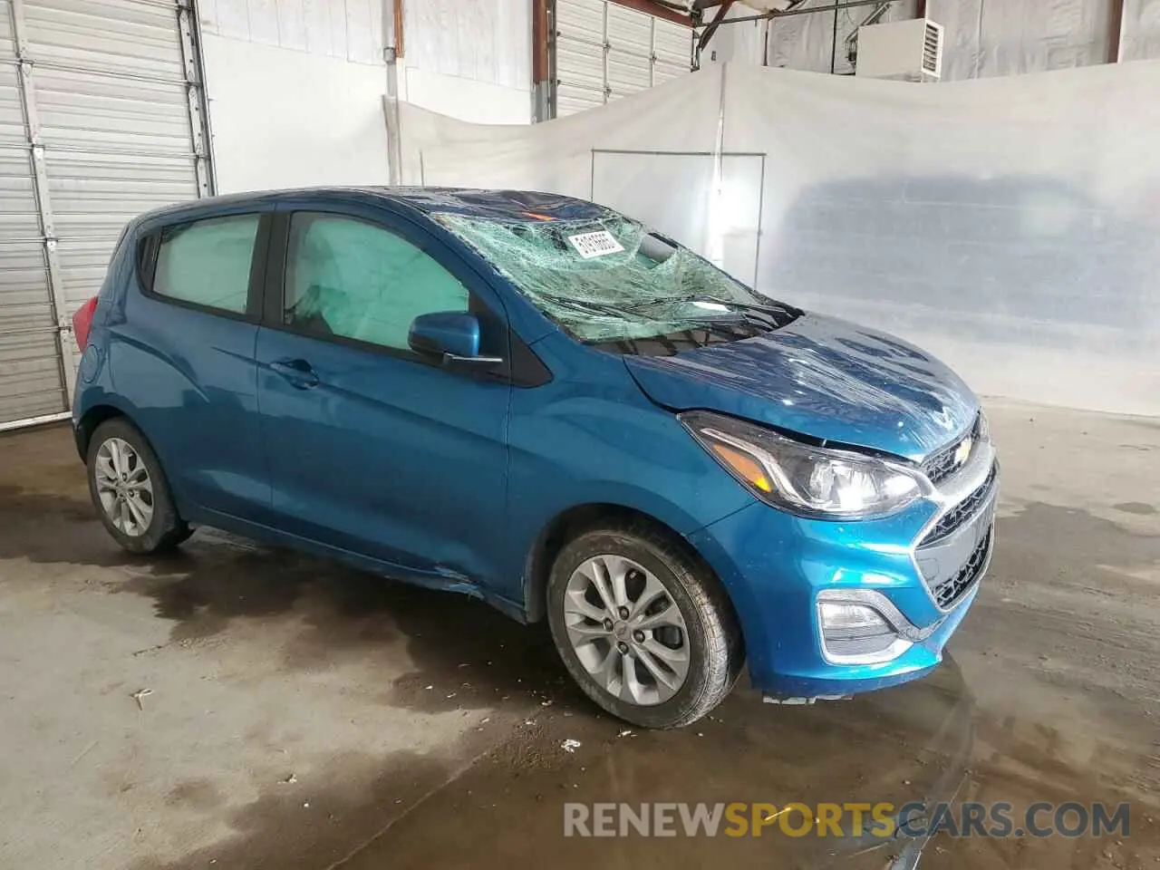 4 Photograph of a damaged car KL8CD6SA5MC742224 CHEVROLET SPARK 2021