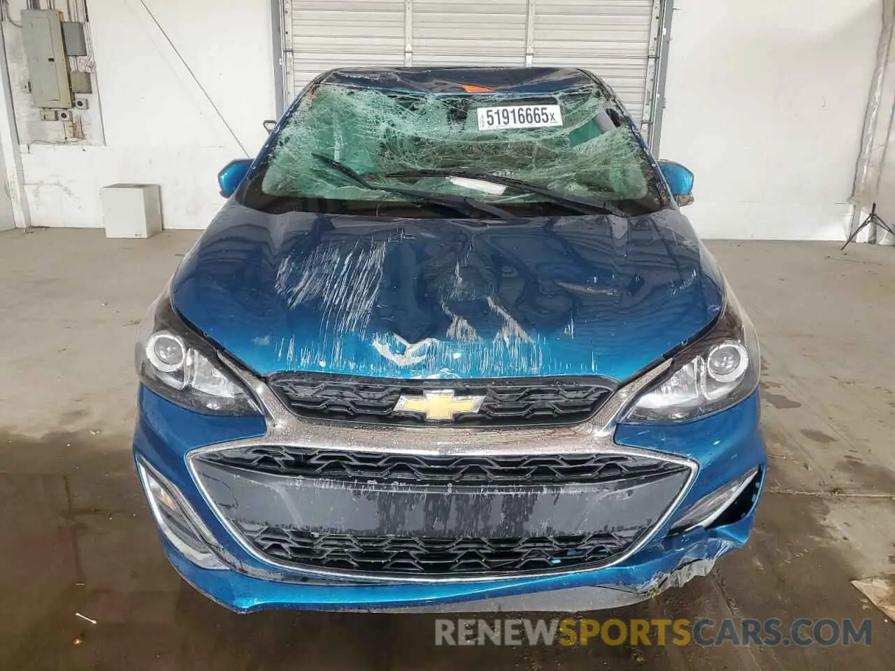5 Photograph of a damaged car KL8CD6SA5MC742224 CHEVROLET SPARK 2021