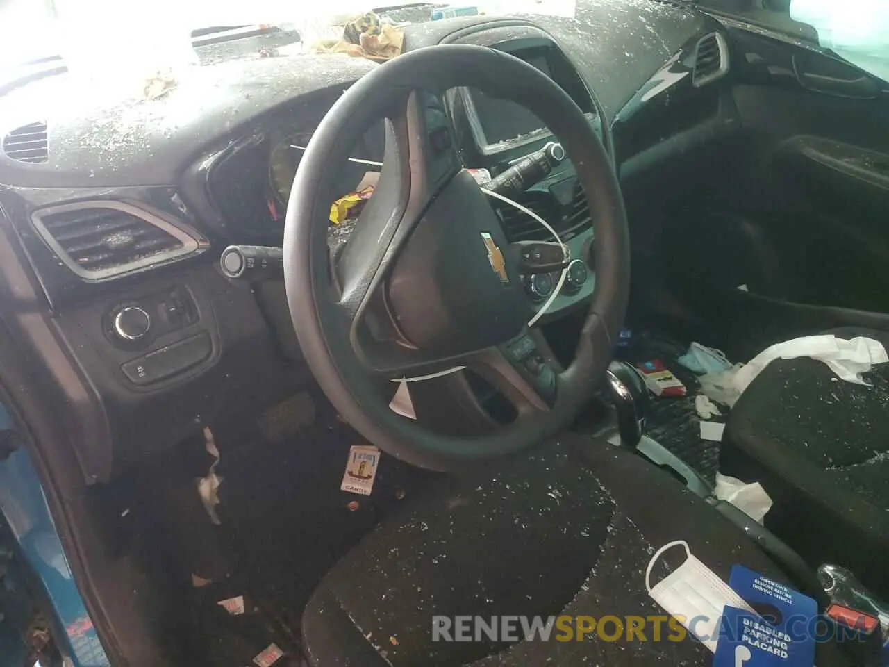 8 Photograph of a damaged car KL8CD6SA5MC742224 CHEVROLET SPARK 2021