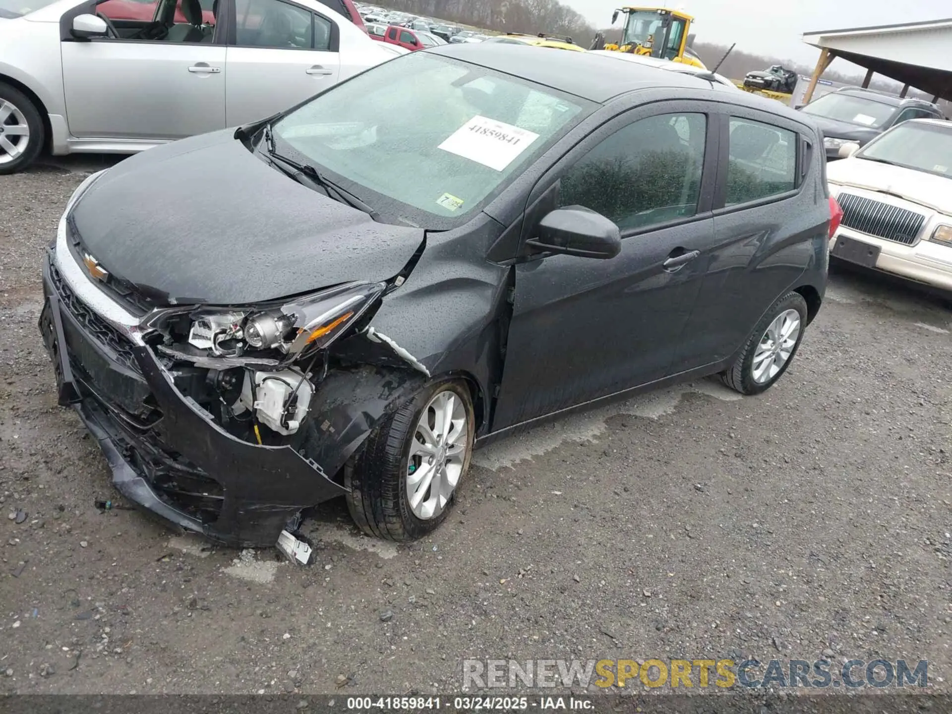2 Фотография поврежденного автомобиля KL8CD6SA5MC751196 CHEVROLET SPARK 2021