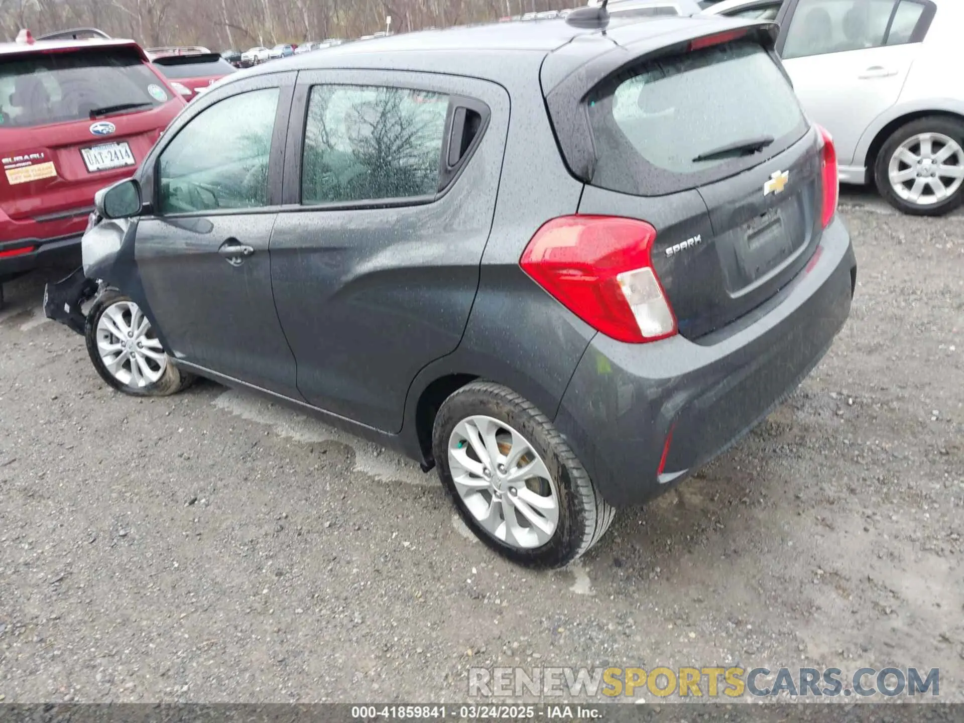 3 Фотография поврежденного автомобиля KL8CD6SA5MC751196 CHEVROLET SPARK 2021