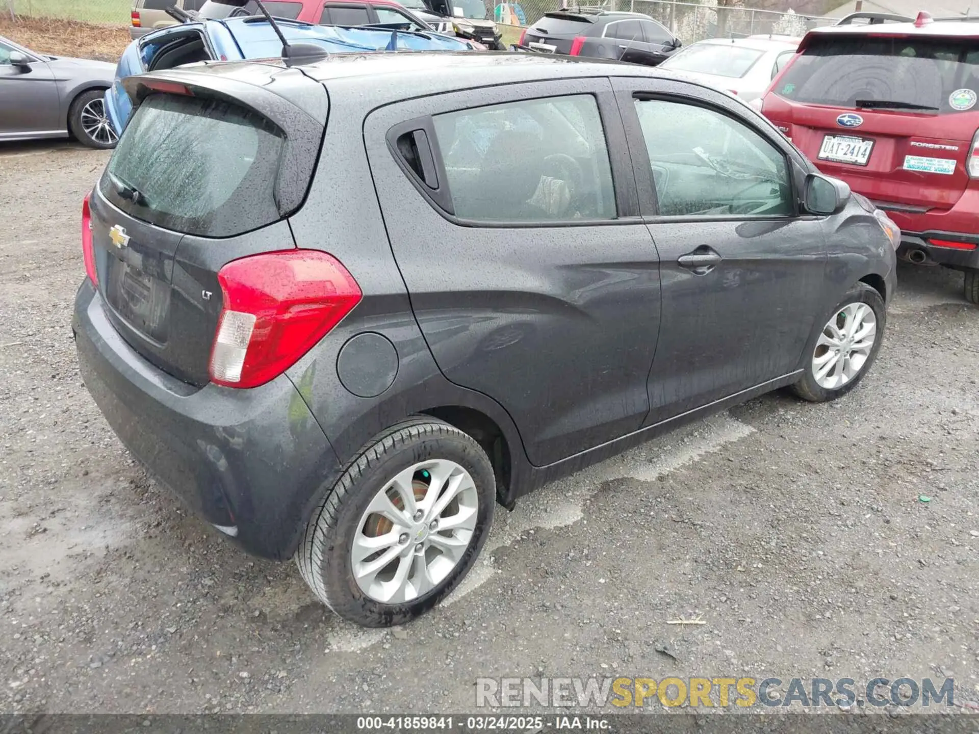 4 Фотография поврежденного автомобиля KL8CD6SA5MC751196 CHEVROLET SPARK 2021