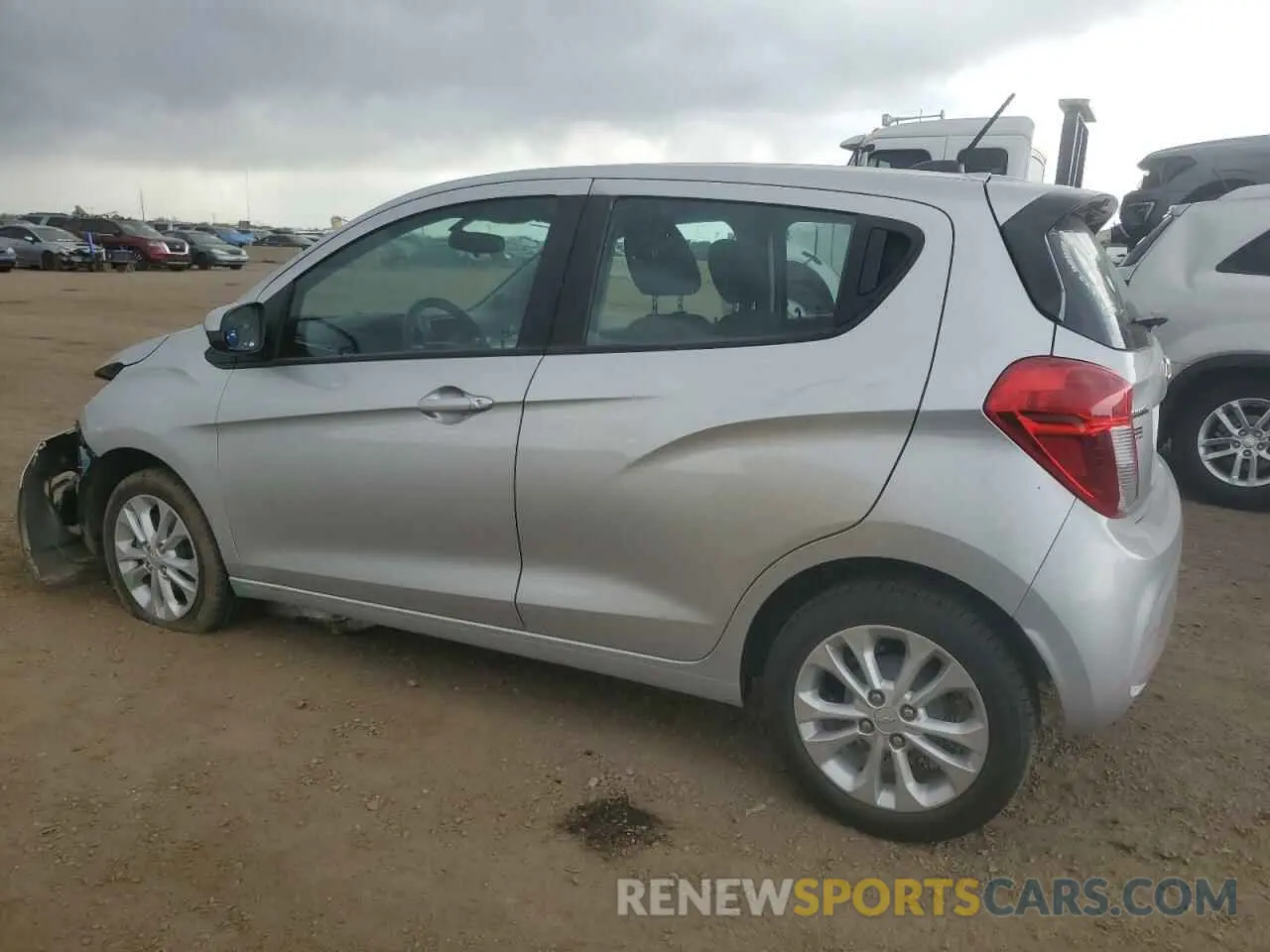 2 Photograph of a damaged car KL8CD6SA6MC223344 CHEVROLET SPARK 2021