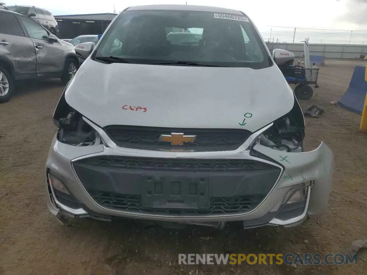 5 Photograph of a damaged car KL8CD6SA6MC223344 CHEVROLET SPARK 2021