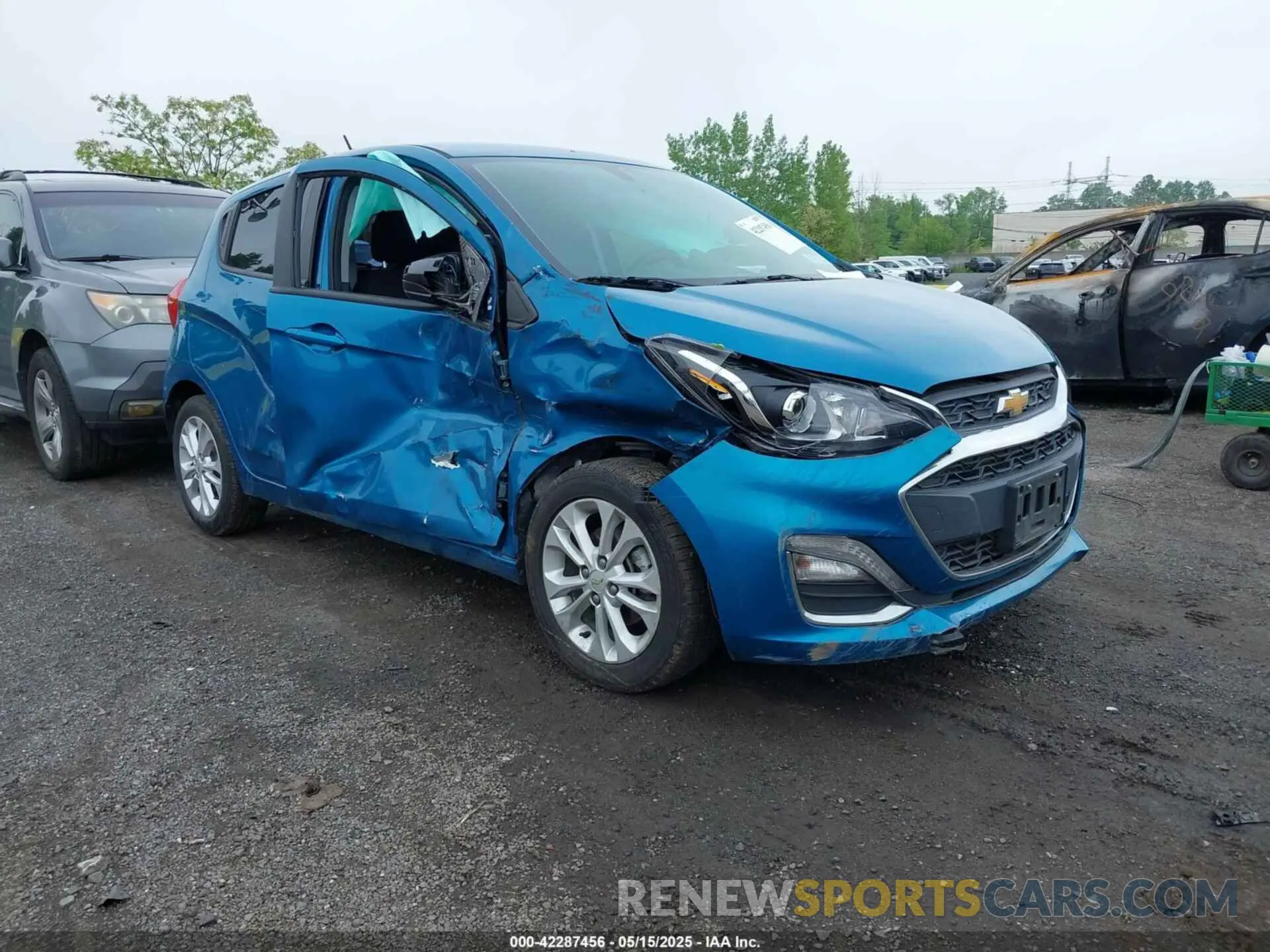 1 Фотография поврежденного автомобиля KL8CD6SA6MC703688 CHEVROLET SPARK 2021