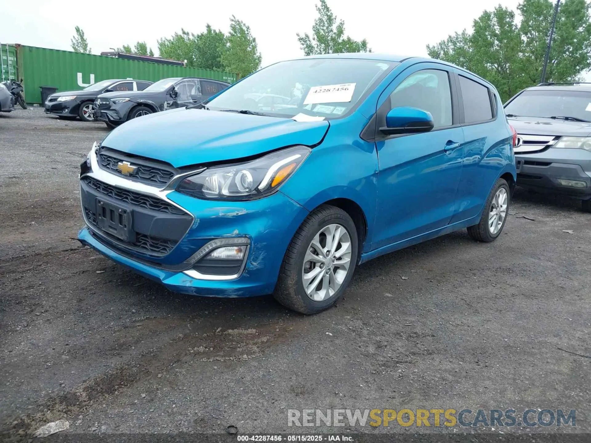 2 Фотография поврежденного автомобиля KL8CD6SA6MC703688 CHEVROLET SPARK 2021