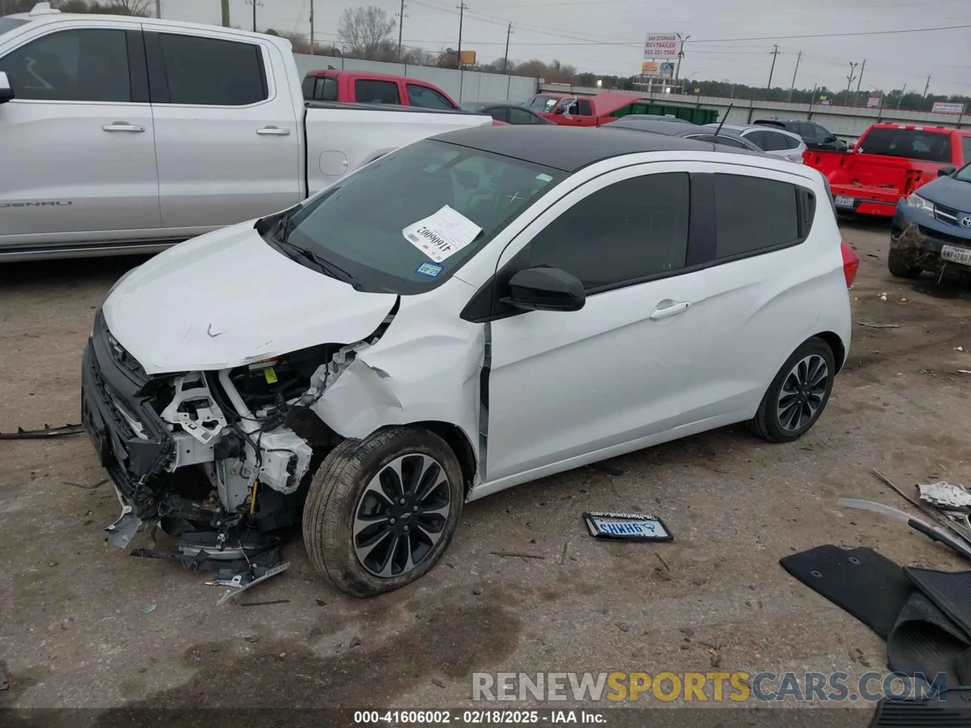 2 Фотография поврежденного автомобиля KL8CD6SA6MC715730 CHEVROLET SPARK 2021