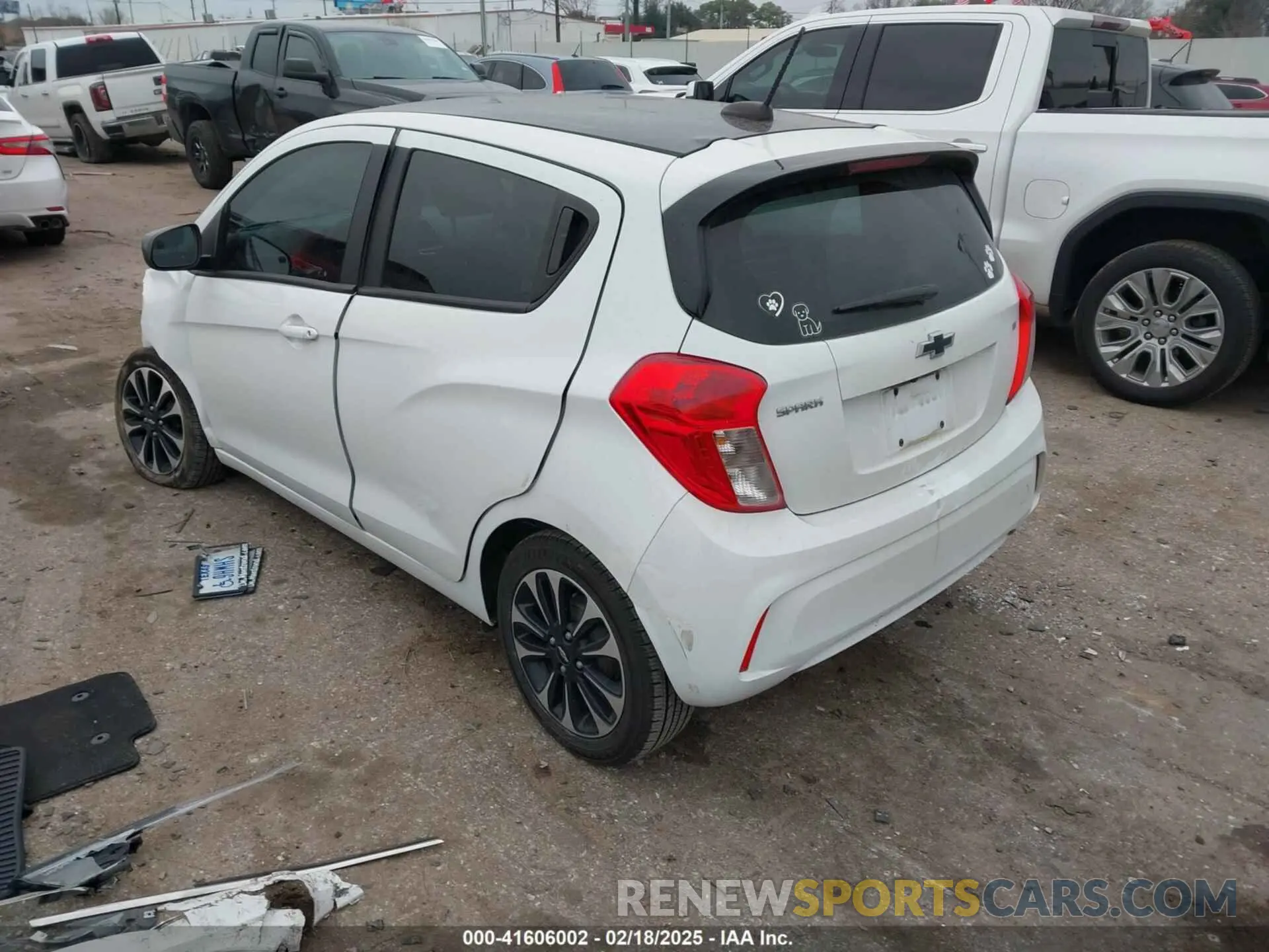 3 Фотография поврежденного автомобиля KL8CD6SA6MC715730 CHEVROLET SPARK 2021