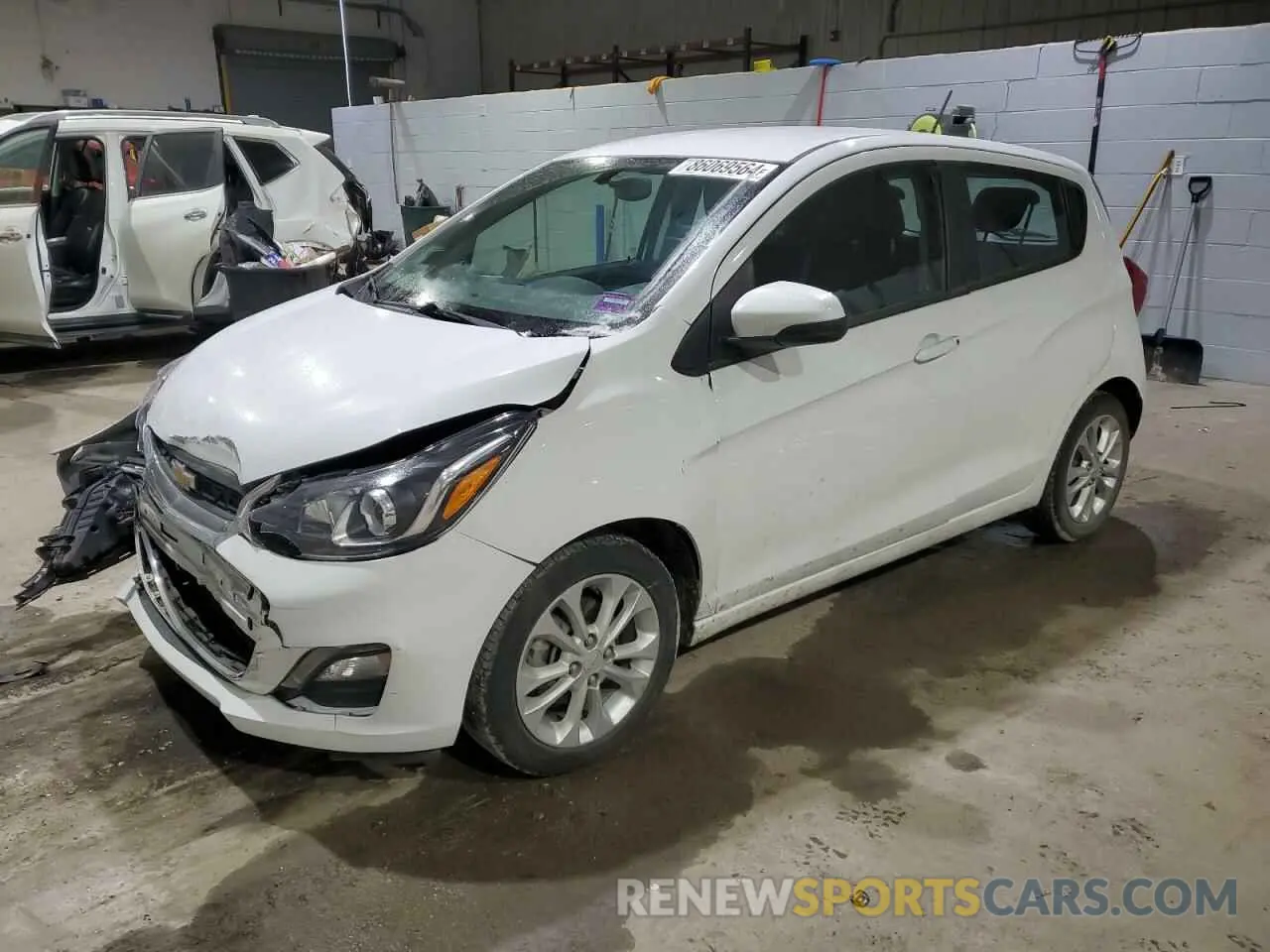 1 Фотография поврежденного автомобиля KL8CD6SA6MC717851 CHEVROLET SPARK 2021