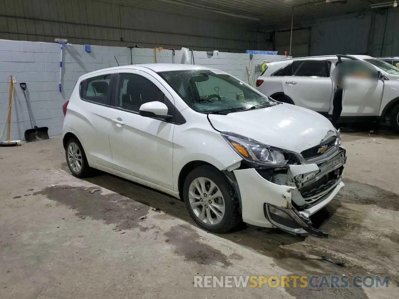 4 Фотография поврежденного автомобиля KL8CD6SA6MC717851 CHEVROLET SPARK 2021