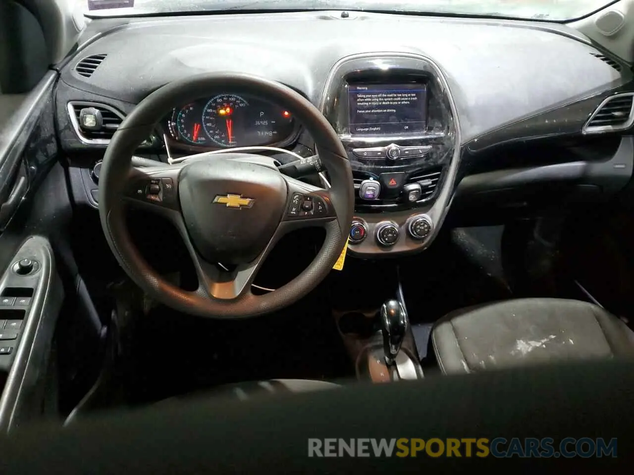 8 Фотография поврежденного автомобиля KL8CD6SA6MC717851 CHEVROLET SPARK 2021