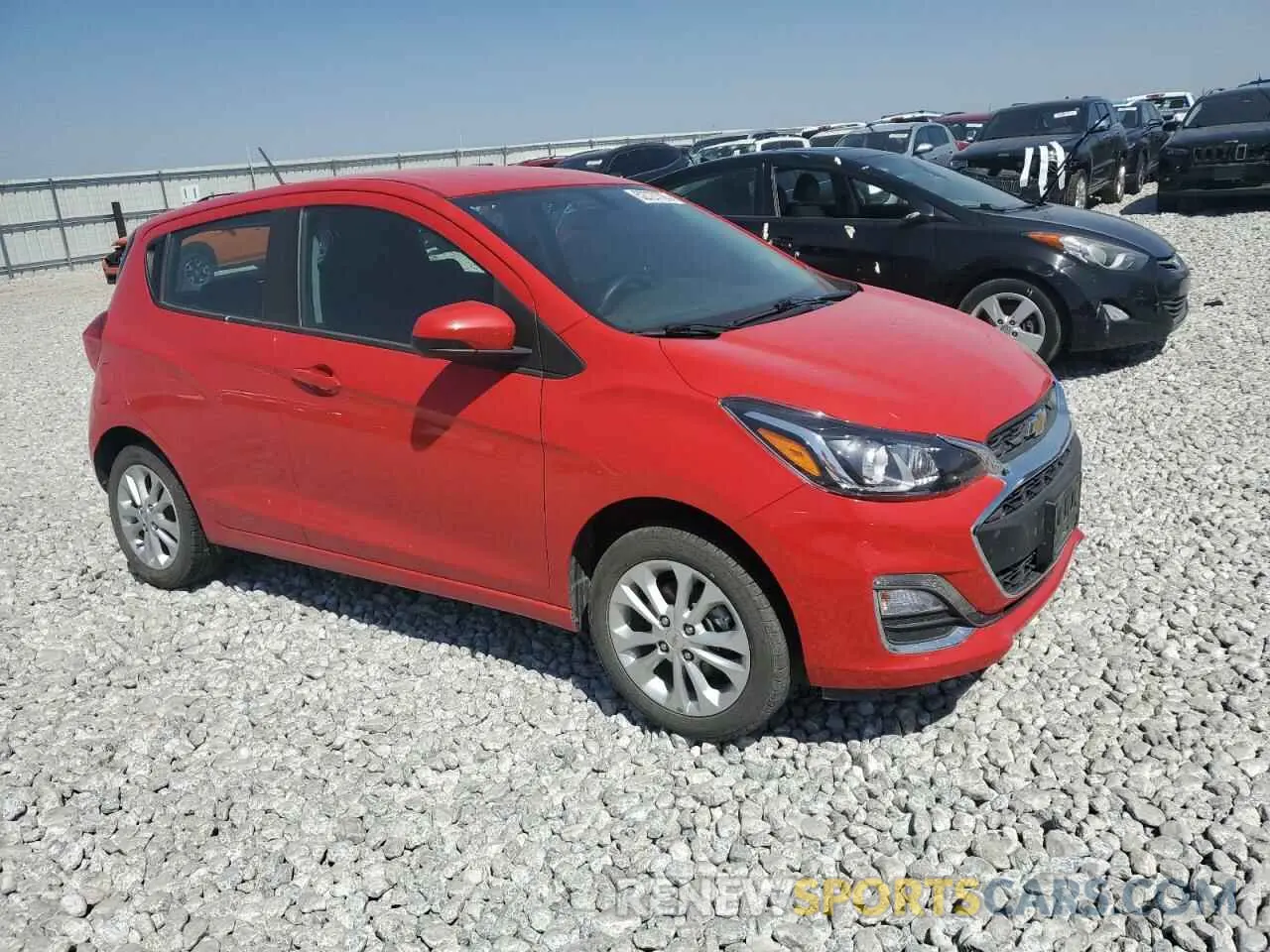 4 Photograph of a damaged car KL8CD6SA6MC721642 CHEVROLET SPARK 2021